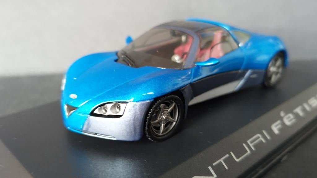 Venturi Fetish 1:43 Altaya ixo Pol, Overige merken, Auto, ., Altaya ixo