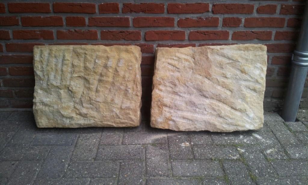Te koop : zeer mooie Bentheimer zandsteen., Ophalen, Zo goed als nieuw, Natuurstenen