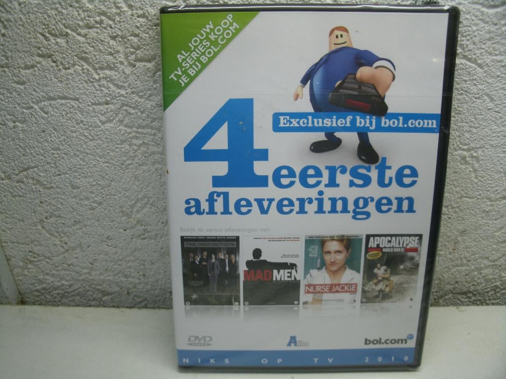 dvd 64k 4 eerste aflev oa mad men/nurse/jackie/apoca, Cd's en Dvd's, Dvd's | Tv en Series, Vanaf 12 jaar, Ophalen of Verzenden