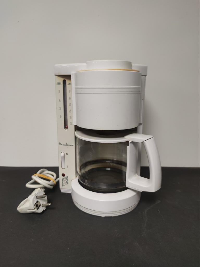 Moulinex Filterkoffiezetapparaat - Gebruikt, Afneembaar waterreservoir, Gebruikt, Koffiemachine, Gemalen koffie