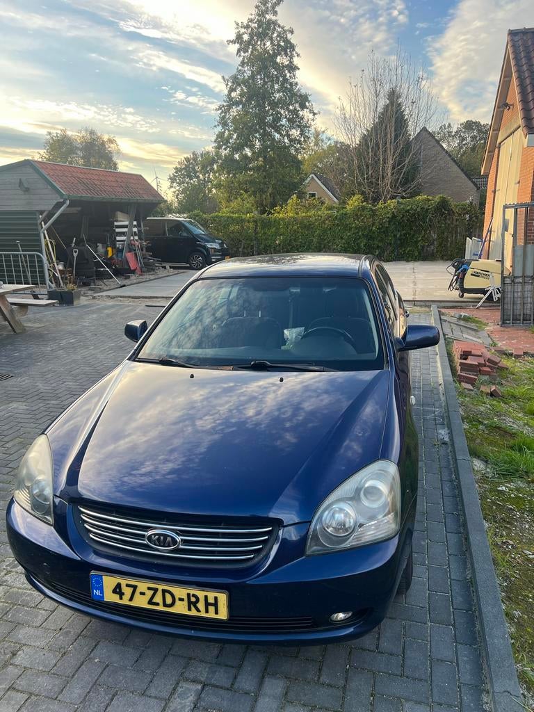 Kia Magentis 2.0 2008 Blauw, Auto's, Kia, 1998 cc, 74 €/maand, 4 cilinders, 700 kg