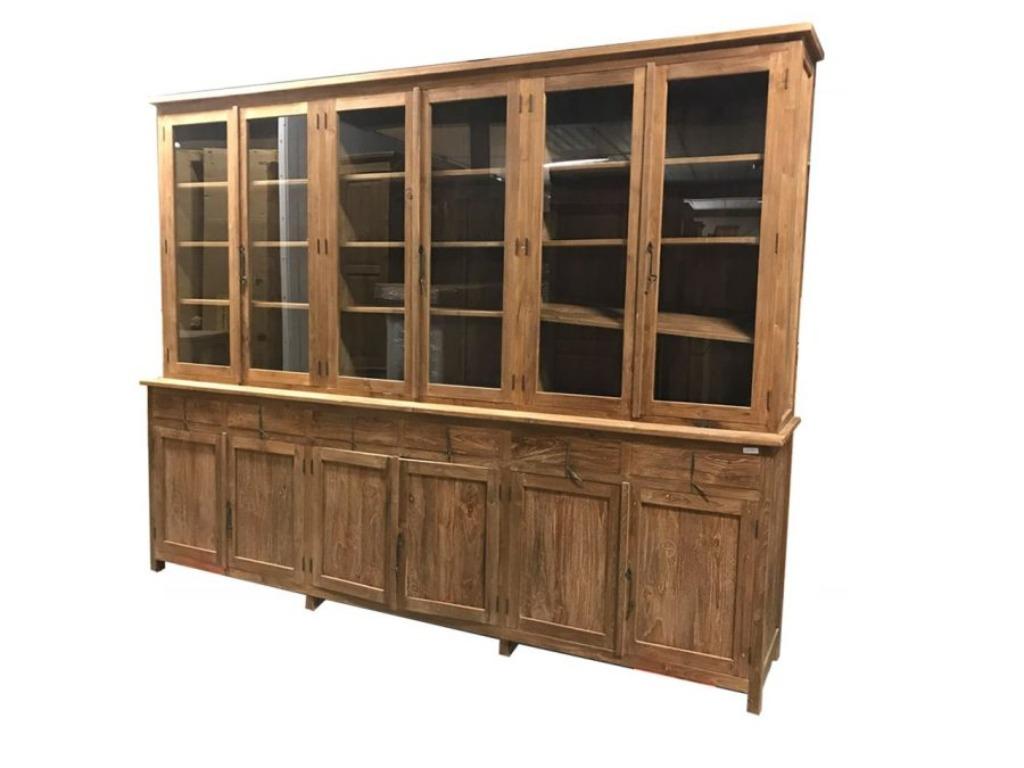 Buffetkast teak 300 cm, Huis en Inrichting, Kasten | Buffetkasten, Met deur(en), 200 cm of meer, Nieuw, Ophalen of Verzenden