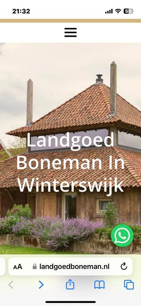 Met paard op vakantie bij Landgoed boneman, Vakantie, Bed & Breakfasts en Pensions, Eigenaar, Afwasmachine, Landelijk