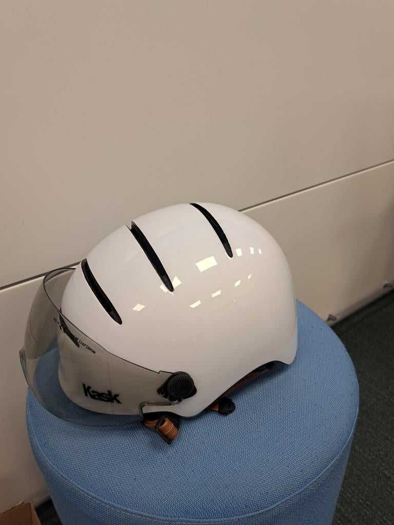Kask Hi Speed Helm - Nieuwstaat!, Fietsen en Brommers, Fietsaccessoires | Fietshelmen, Ophalen of Verzenden, Zo goed als nieuw