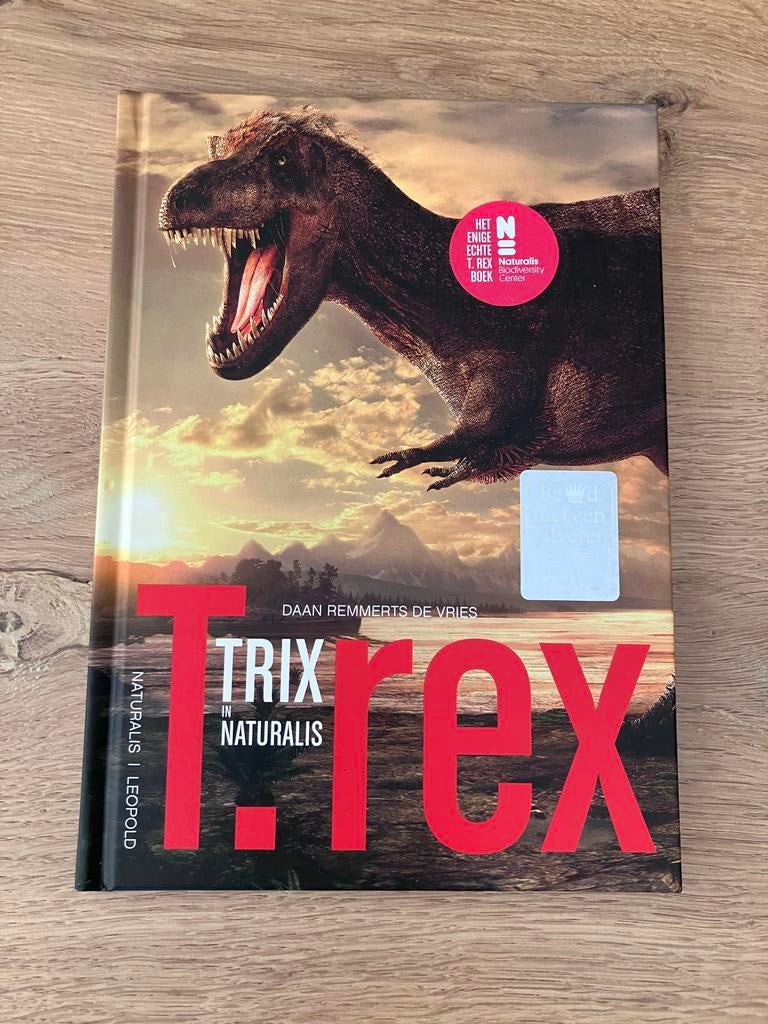 T. rex in Naturalis - Boek over Trix, Ophalen of Verzenden, Zo goed als nieuw, Natuur algemeen