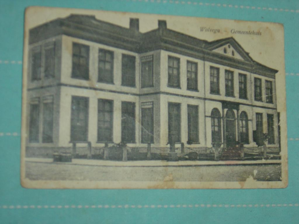 13) Zwart-wit ansichtkaart Wolvega, Ophalen of Verzenden, 1920 tot 1940, Gelopen, Friesland