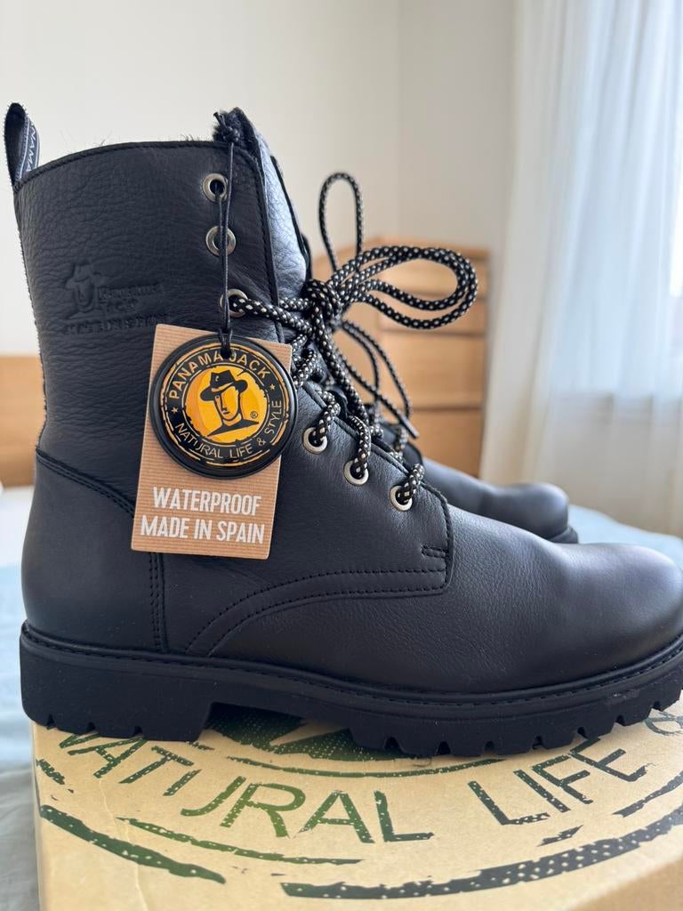 Panamjack leather boots, Kleding | Dames, Schoenen, Zwart, Lage of Enkellaarzen, Ophalen of Verzenden, Zo goed als nieuw