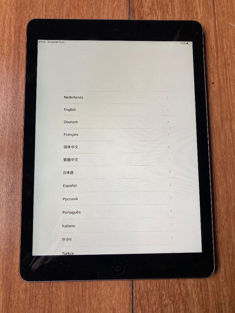 iPad Air | Model a1474 | WIFI | Spacegrijs | 2013, 10 inch, Gebruikt, 32 GB, Apple iPad