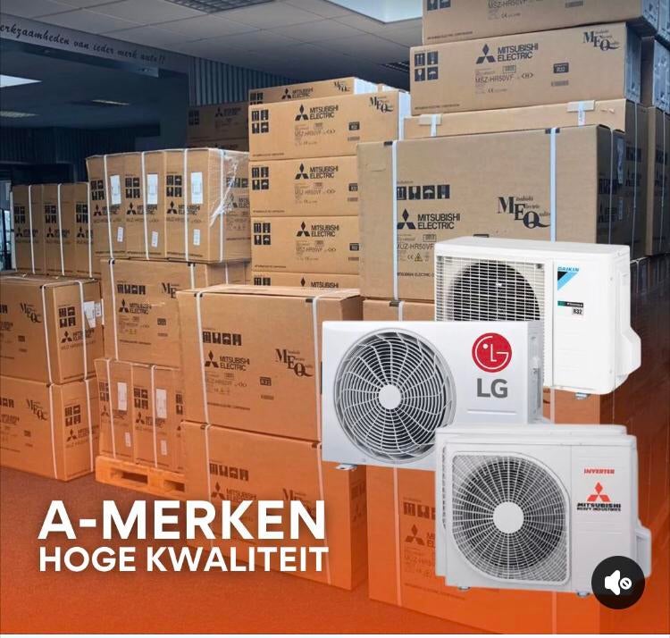 LG -S12EC 3.5KW met wifi voor ruimtes tot 120 m3, Witgoed en Apparatuur, Airco's, Ophalen, Koelen en Ontvochtigen, Timer, Nieuw