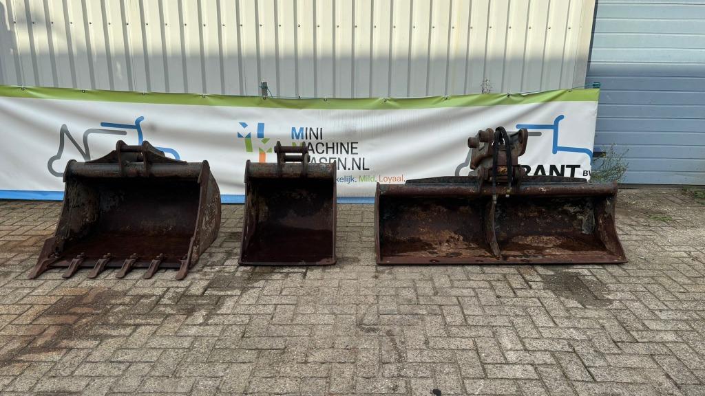 Bakkenset met snelwissel, Zakelijke goederen, Ophalen, Graafmachine
