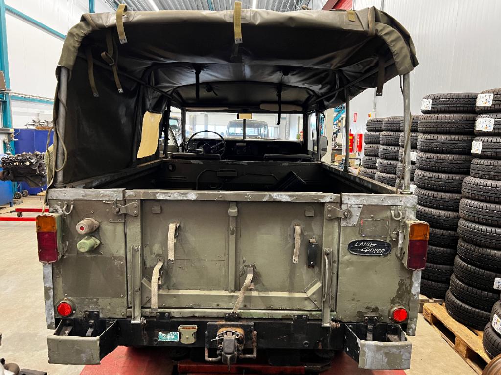 Land Rover 109 - 1980 Diesel Softtop LH, Auto's, Land Rover, Zwart, Particulier, 4x4, SUV of Terreinwagen