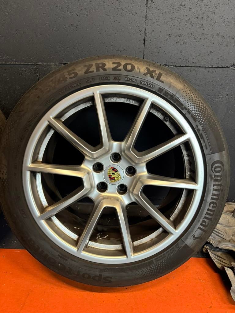 Porsche Macan 20 inch Velgen met banden 5x112, Auto-onderdelen, Banden en Velgen, Ophalen of Verzenden, 20 inch, Zomerbanden, Banden en Velgen