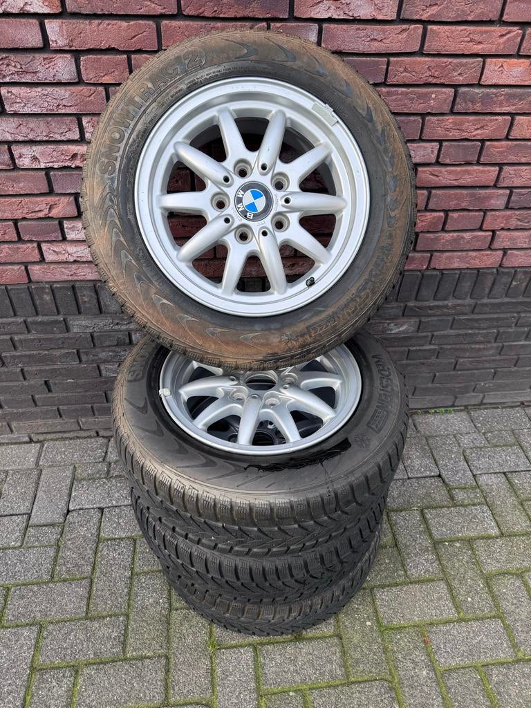 BMW E46 3 Serie Winterset - 15 inch, Ophalen, Gebruikt, 15 inch, Overige