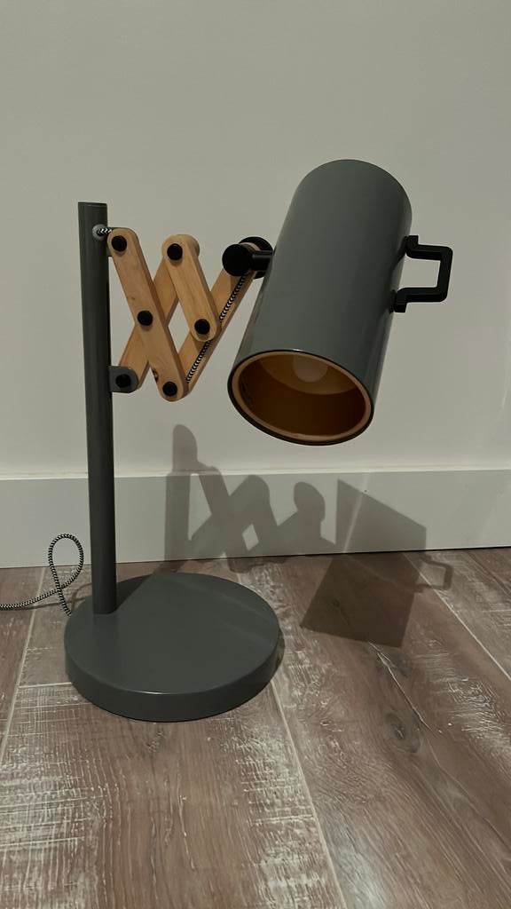 Zuiver bureaulamp met LED verlichting, Ophalen of Verzenden, Zo goed als nieuw, Metaal, Minder dan 50 cm