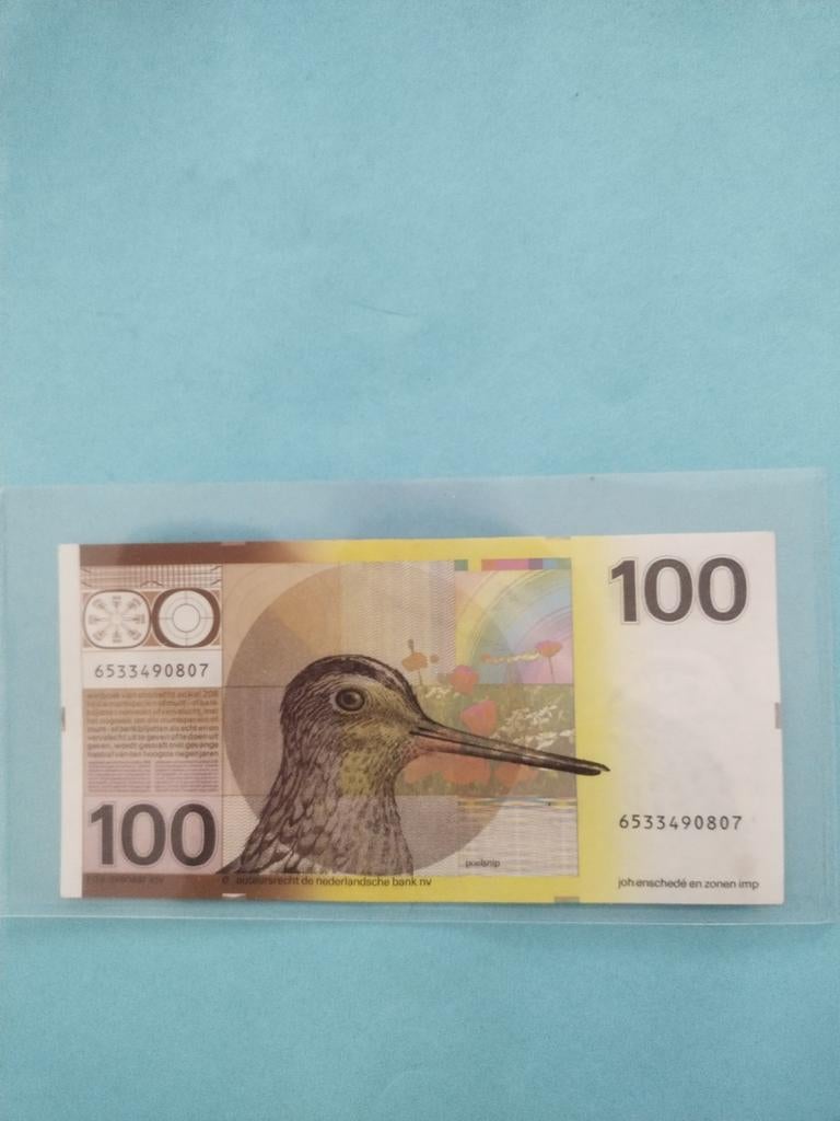 1977 unc, Postzegels en Munten, Bankbiljetten | Nederland, Ophalen of Verzenden, Euro's