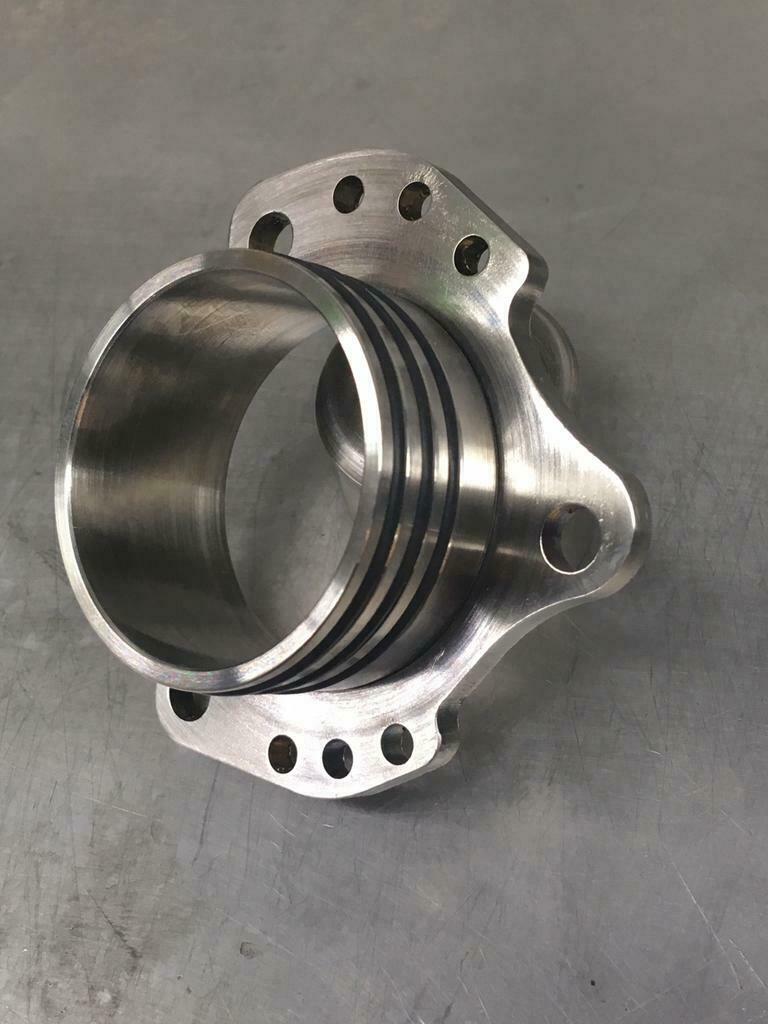 RVS uitlaatflens Honda CR125 HPP, Nieuw