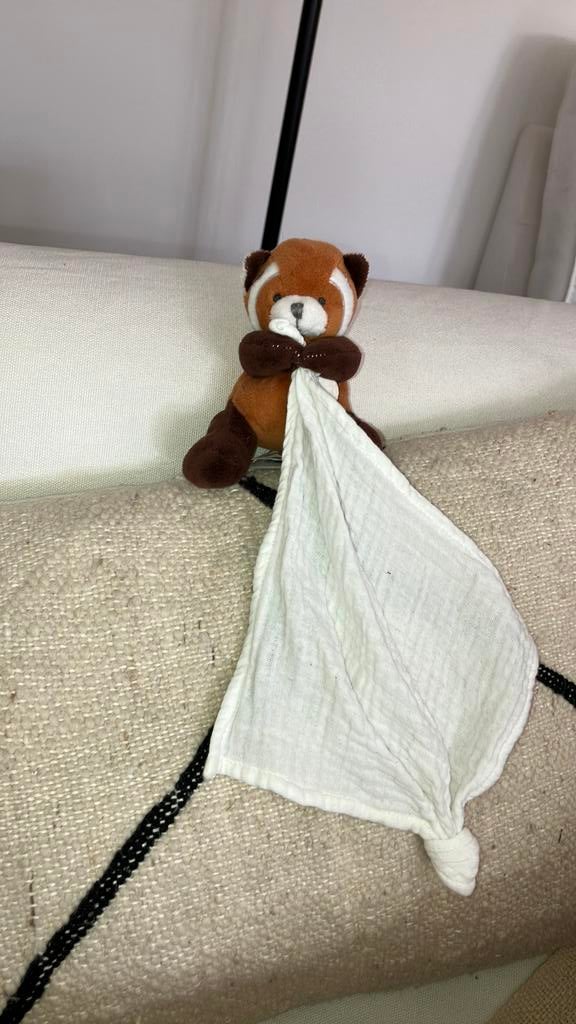 Unicef doudou et compagnie rode wasbeer, Ophalen of Verzenden, Zo goed als nieuw