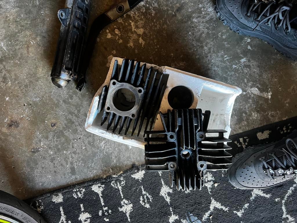 Yamaha pw80 onderdelen, Ophalen, Gebruikt