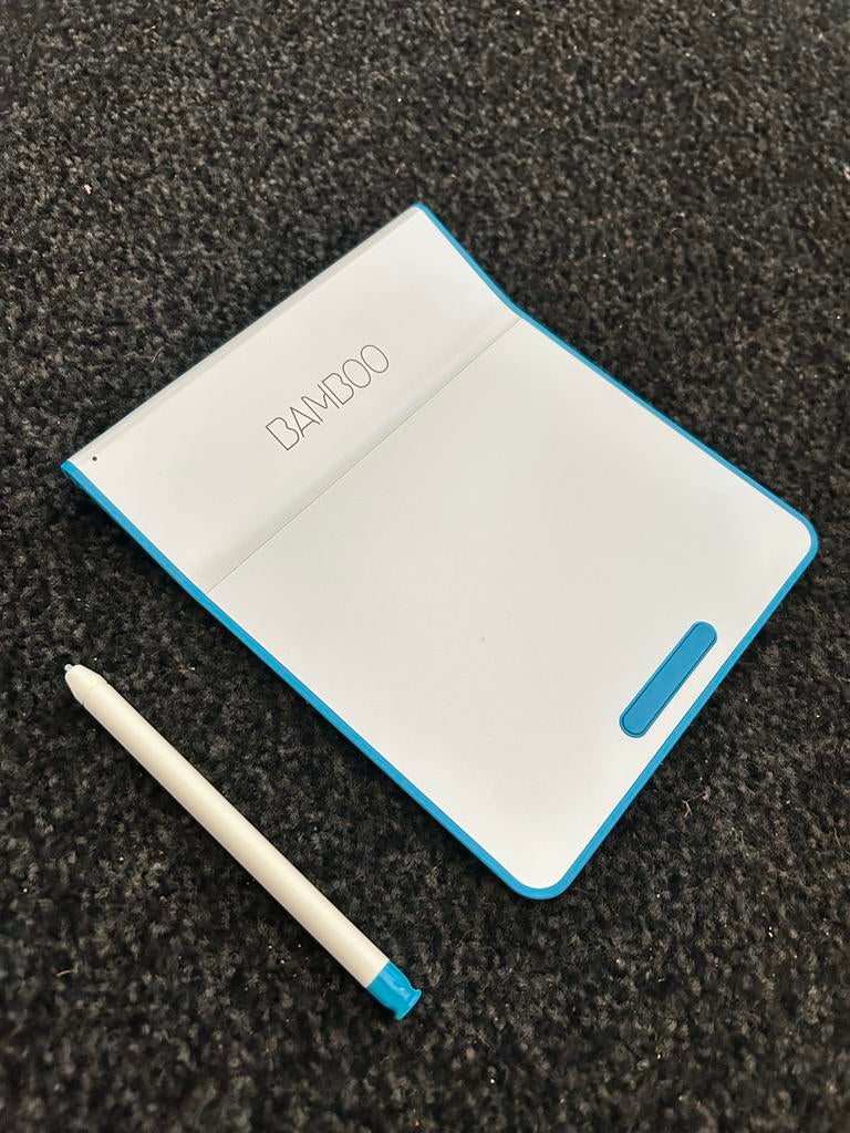 Wacom Bamboo Pad Tablet - Blauw, Draadloos - Nieuwstaat!, Ophalen of Verzenden, Multi-touch, Nieuw, Draadloos