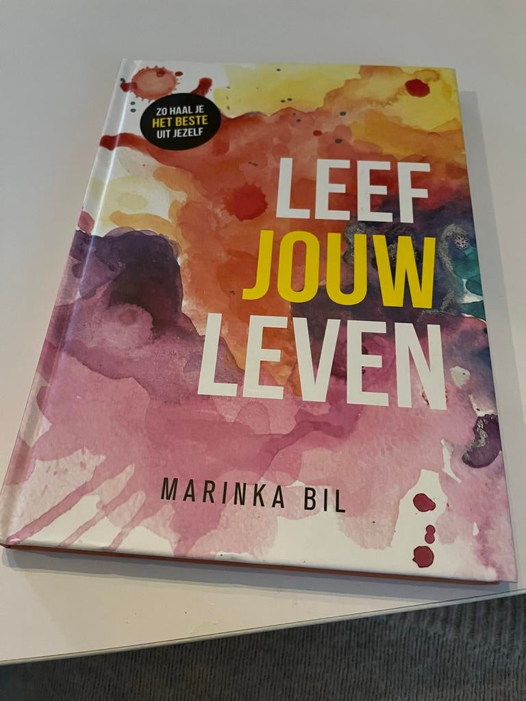 Leef Jouw Leven - Marinka Bil, Boeken, Ophalen of Verzenden, Zo goed als nieuw, Overige onderwerpen