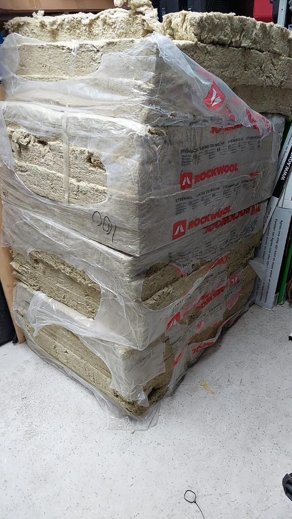 Rockwool, Ophalen, Dakisolatie, 10 tot 15 m², Steenwol