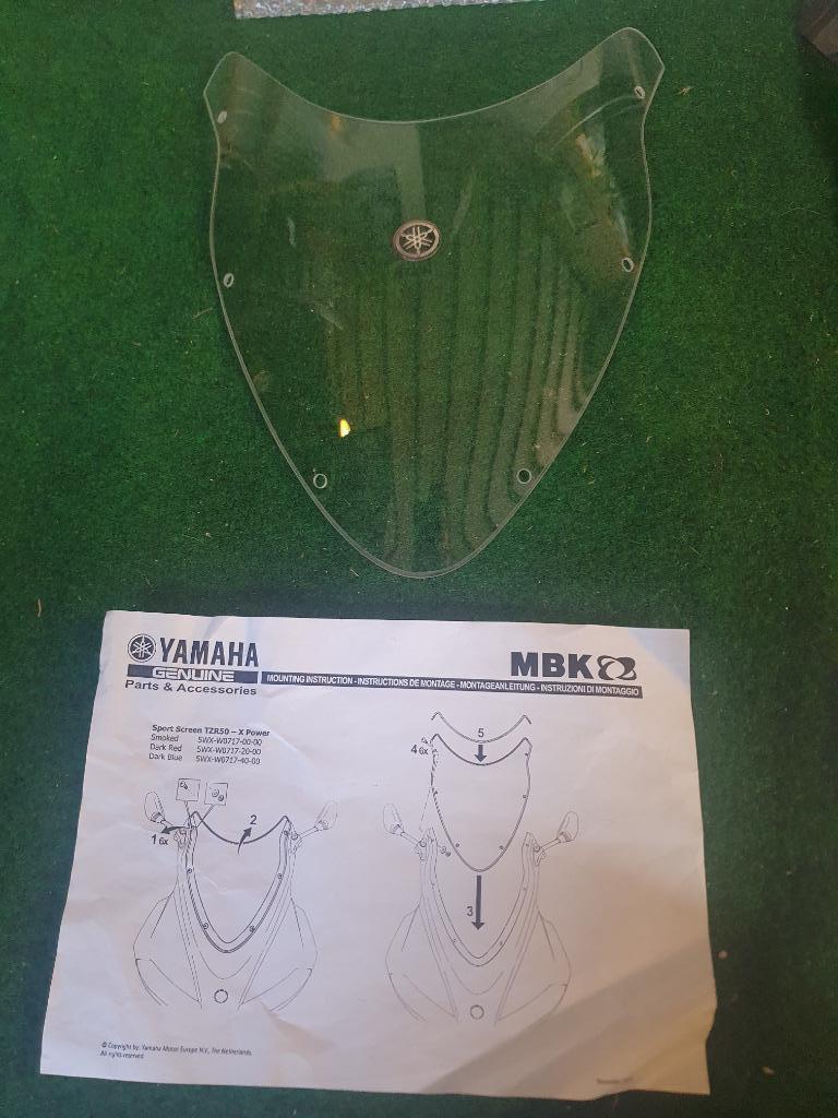 NIEUW Ruit Yamaha TZR50 kuipruit raam voorruit windscherm, Ophalen of Verzenden, Tzr, Yamaha, Kap