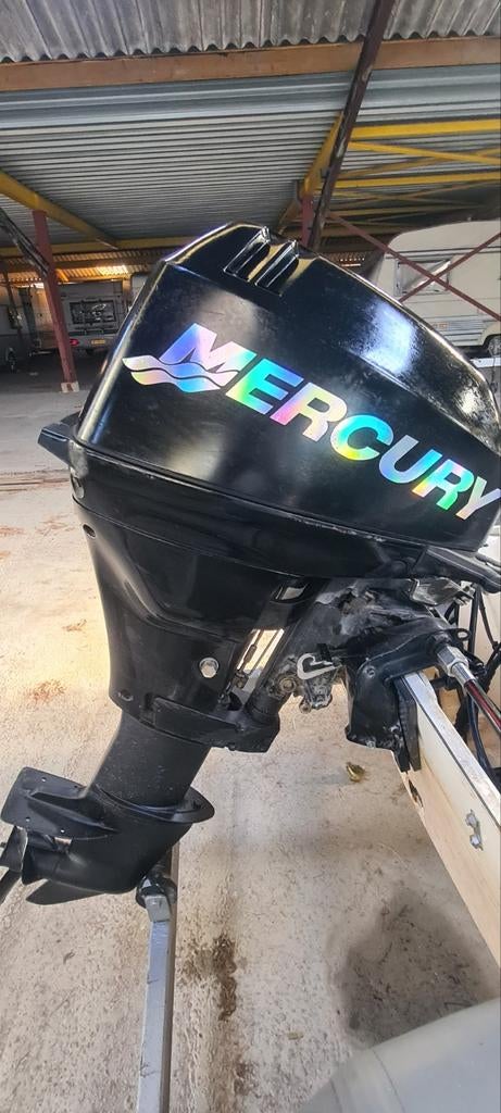 Mercury 15pk 4-takt Buitenboordmotor met elektrische start., Watersport en Boten, Buiten- en Binnenboordmotoren, Ophalen, 10 tot 30 pk