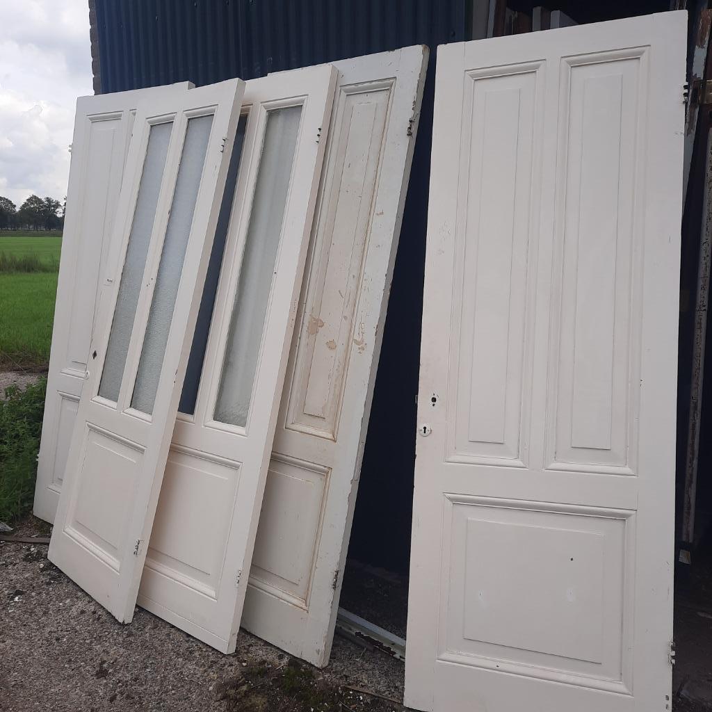 Paneeldeuren, Doe-het-zelf en Verbouw, Ophalen, Gebruikt, 80 tot 100 cm, 215 cm of meer