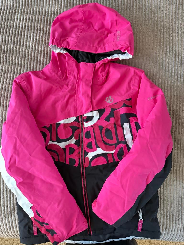 DARE 2B meisje ski jas maat 140., Ophalen of Verzenden, Zo goed als nieuw, Meisje, Jas