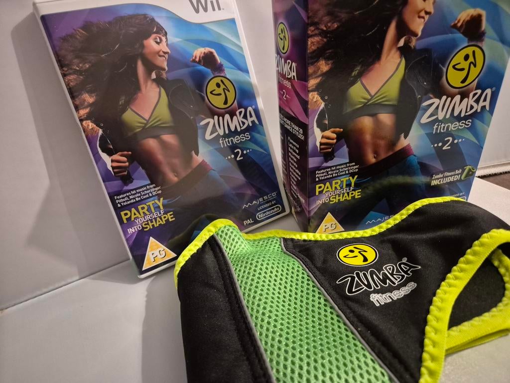 Zumba Fitness 2 Wii, Spelcomputers en Games, 1 speler, Ophalen of Verzenden, Zo goed als nieuw, Vanaf 3 jaar