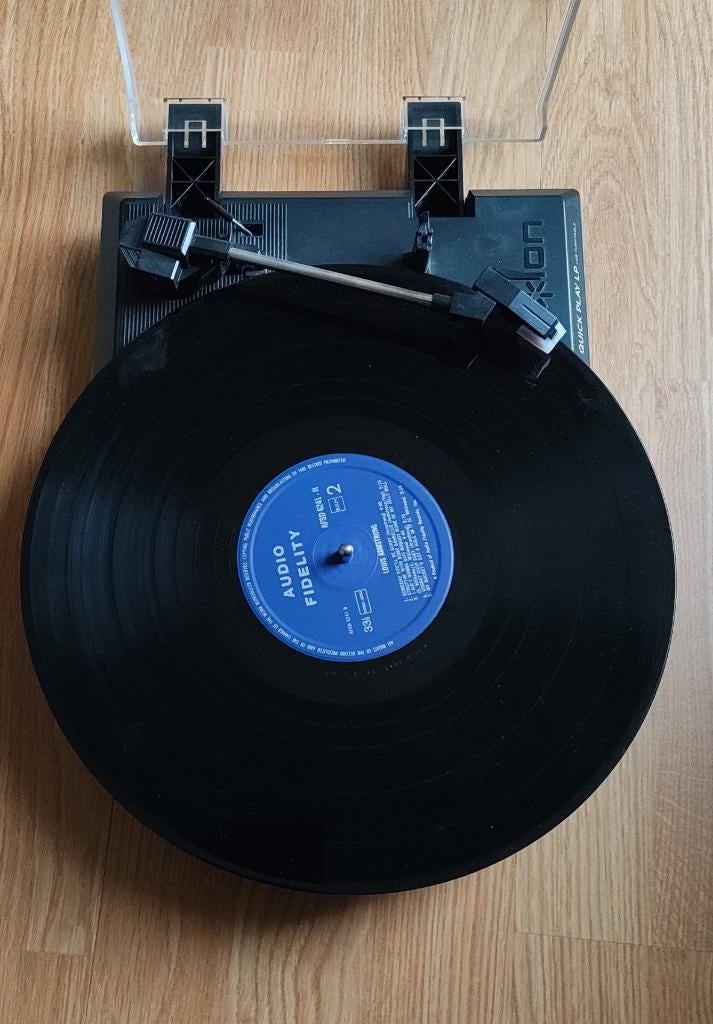 ION Quick Play LP USB platenspeler en platen digitaliseren, Overige merken, Gebruikt, Ophalen of Verzenden, Automatisch
