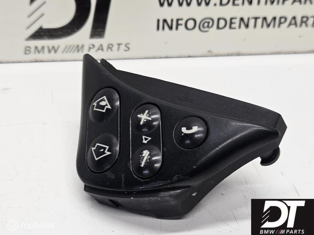 Stuurwielbediening links BMW E39 E38 61312490233, Gebruikt, Ophalen of Verzenden, BMW, BMW