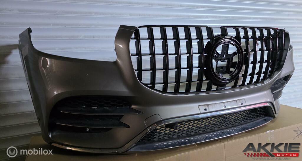 Mercedes GLS bumper voor amg W167 X167 ('19->), Gebruikt, Voor, Mercedes-Benz, Ophalen of Verzenden