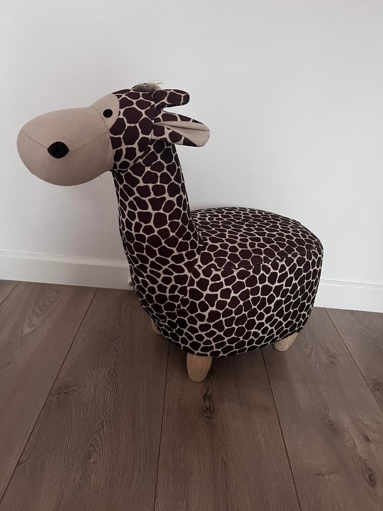 Kinder kruk / poef Giraffe, Kinderen en Baby's, Ophalen, Zo goed als nieuw, Stoel(en)