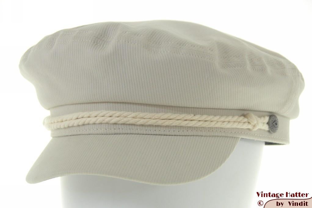 Kapiteinspet Brixton Fiddler Cap Dove gebroken wit katoen 60, Brixton Fiddler, 60 cm (XL, 7½ inch) of meer, Nieuw, Ophalen of Verzenden