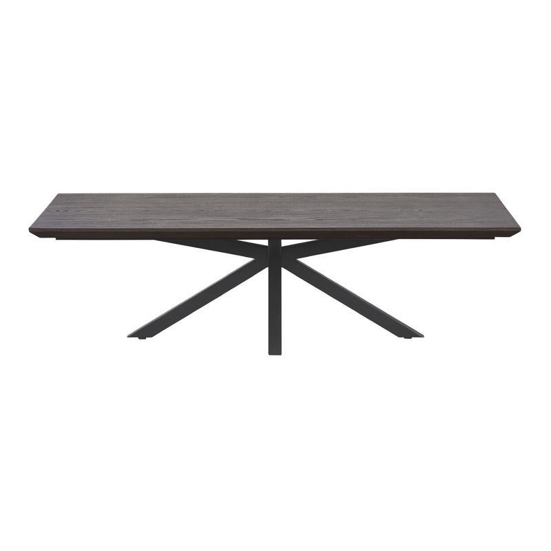Belvio salontafel dark oak | Pronto Wonen, Ophalen, 100 tot 150 cm, Nieuw, 50 tot 100 cm
