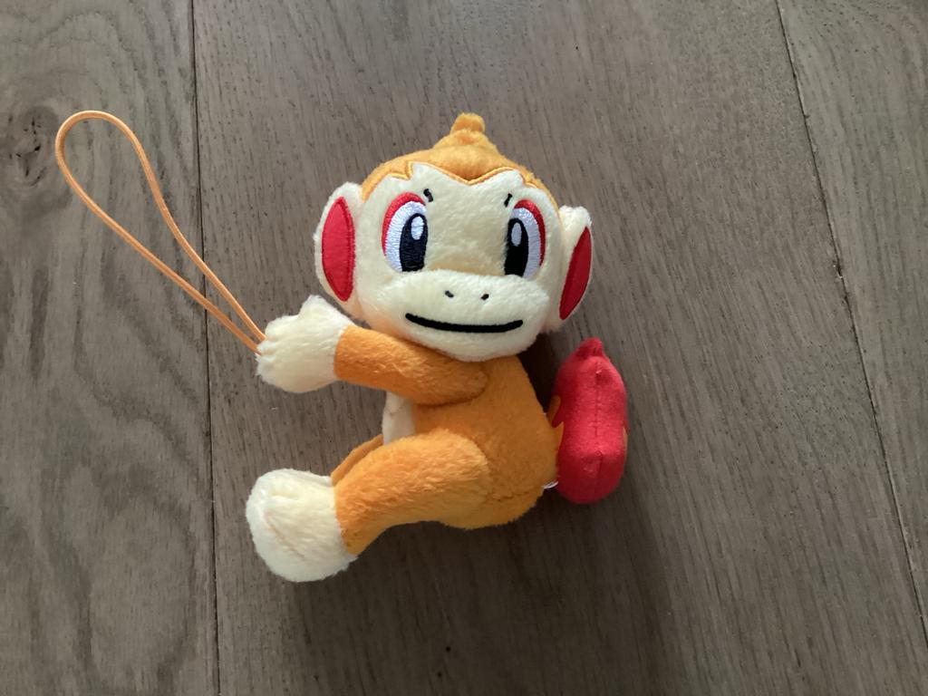 Pokémon Chimchar Knuffel, Kinderen en Baby's, Ophalen of Verzenden, Zo goed als nieuw, Overige typen