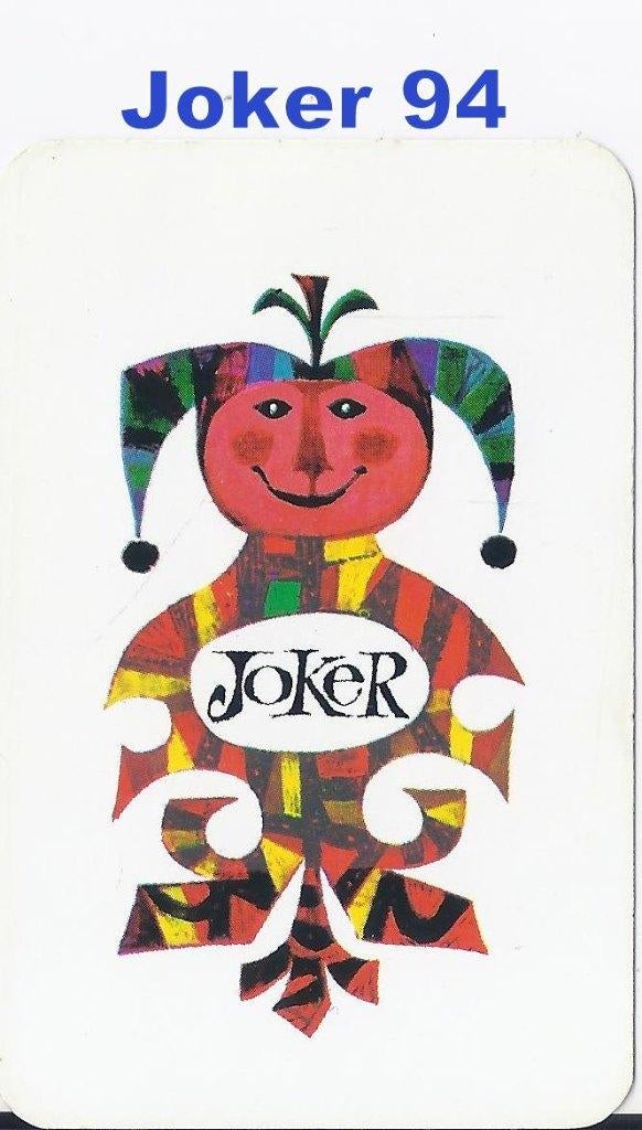 SO Joker94: Joker Luchtvaart maatschappij KLM ( Groen ), Verzamelen, Speelkaarten, Jokers en Kwartetten, Ophalen of Verzenden