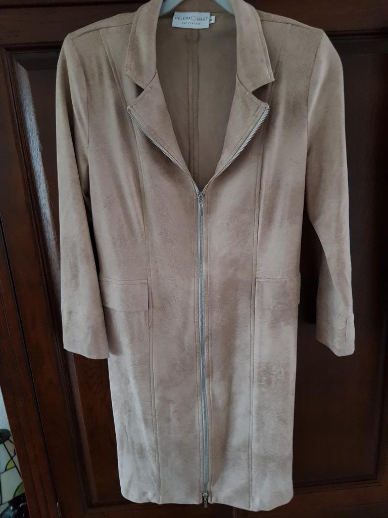 Blazer of jurkje helena hart  M suedine look, Ophalen of Verzenden, Zo goed als nieuw, Beige