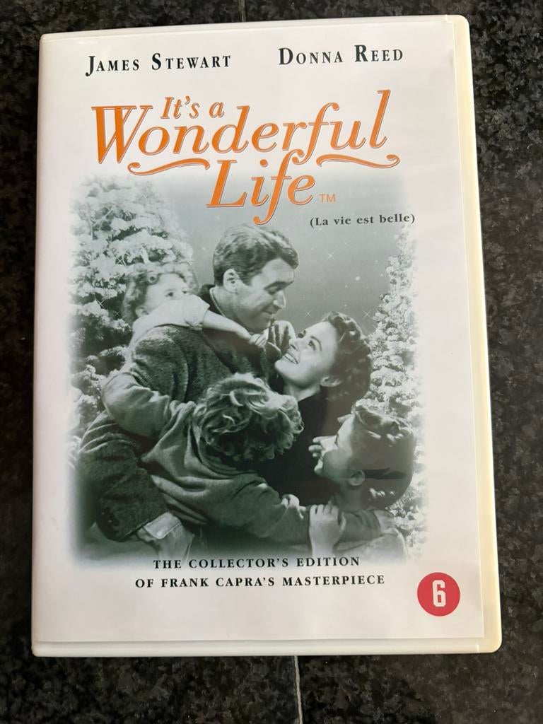 It’s a wonderful life / DVD met Donna Reed, Ophalen of Verzenden, Zo goed als nieuw, Komedie, Alle leeftijden