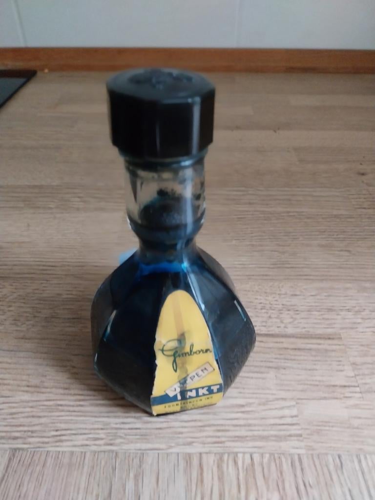 Gimborn inktfles met knikker, Verzenden