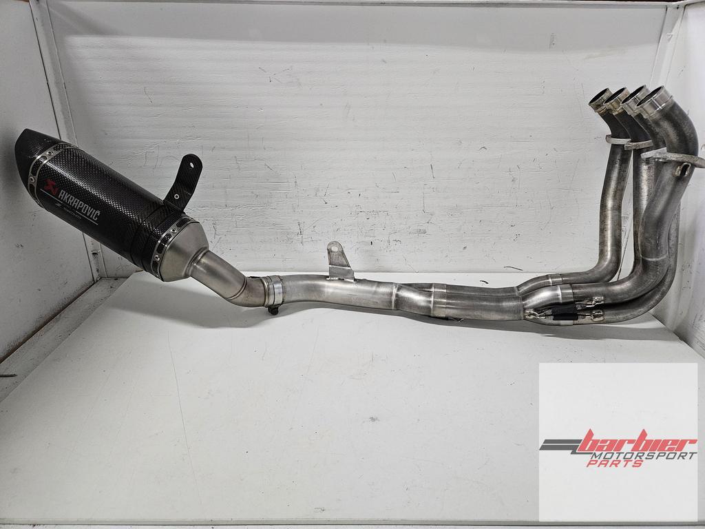KAWASAKI Z900 AKRAPOVIC UITLAAT FULL SYSTEM 92 KW, Gebruikt, -KAWASAKI, -UITLAAT SYSTEEM, Ophalen of Verzenden
