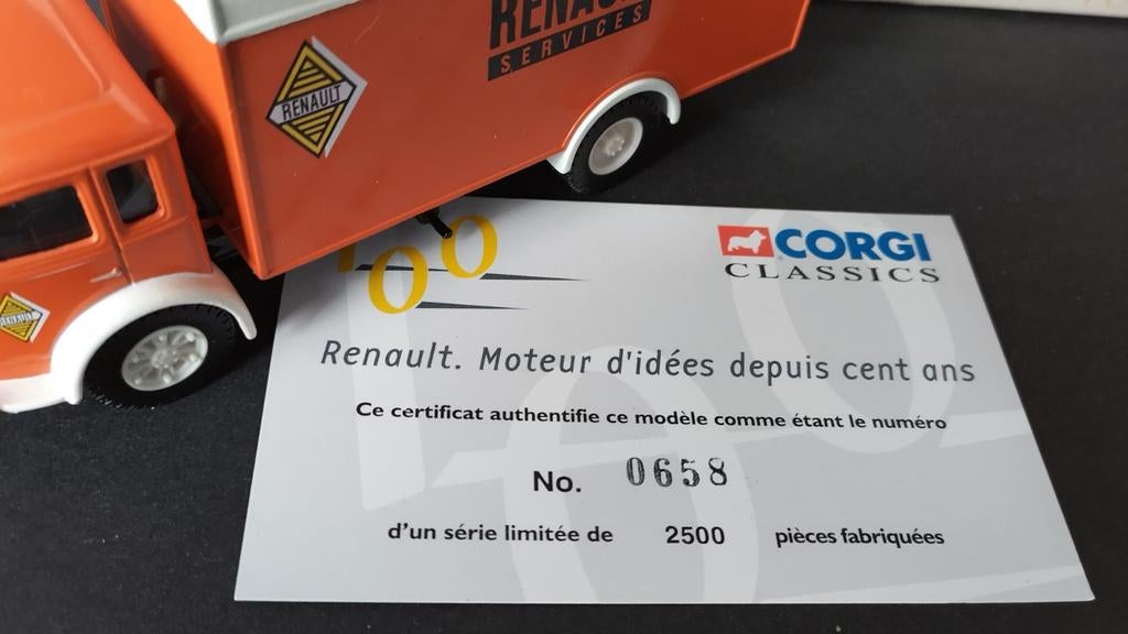 Renault Faineant service camion 1:50 Corgi Toys Pol, Corgi@corgi.co.uk, Nieuw, Corgi Classics, Corgi