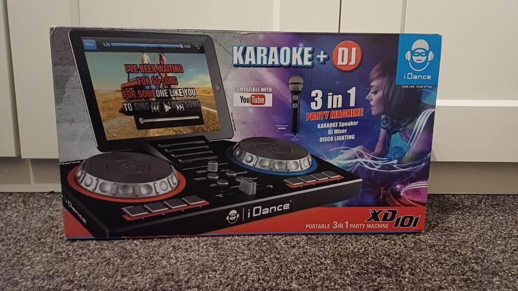 Leuke dj karaoke set, Ophalen, Zo goed als nieuw