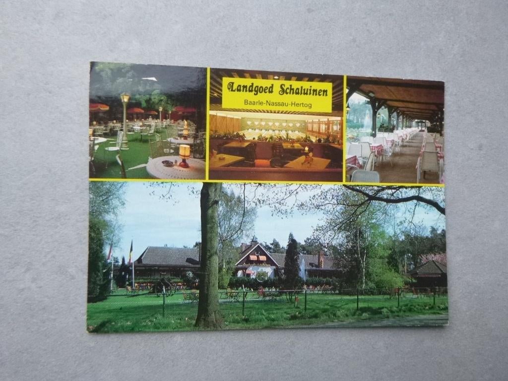 Baarle-Nassua-Hertog landgoed Schaluinen/interieur  1987, Verzenden, 1980 tot heden, Gelopen, Noord-Brabant