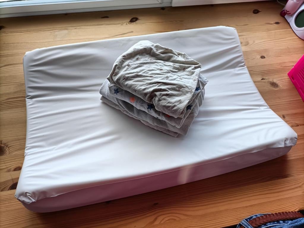 Aankleedkussen Hema met hoezen, Kinderen en Baby's, Ophalen, Aankleedkussen, Zo goed als nieuw, Hema