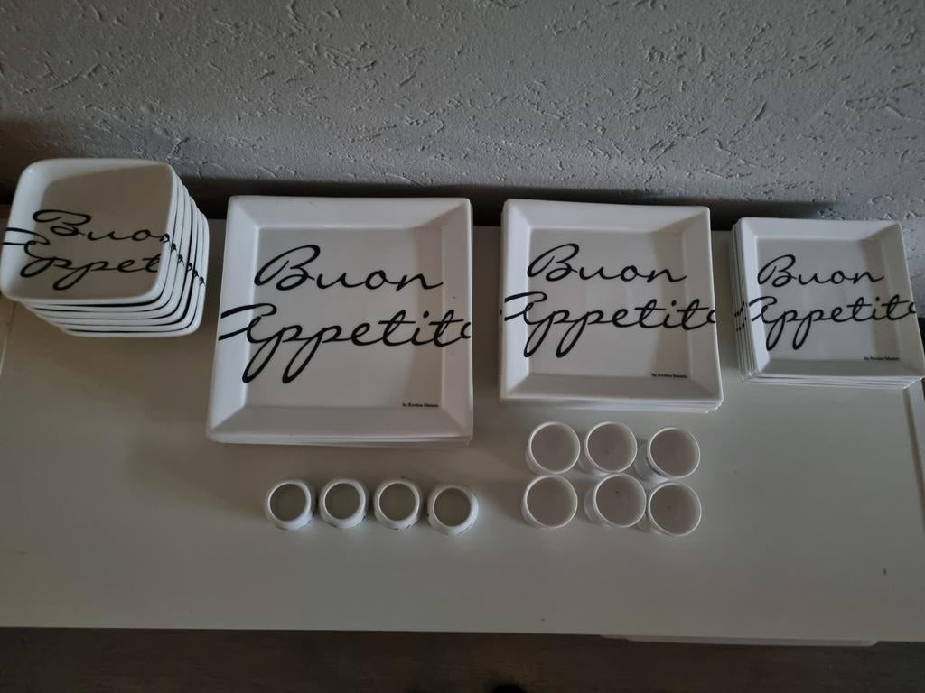 Riviera maison servies, Ophalen, Nieuw, Bord(en), Overige stijlen