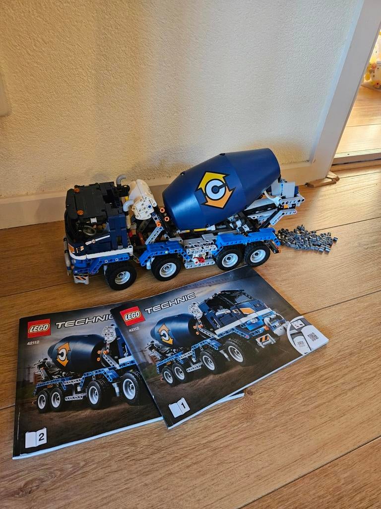 Lego Technic 42112 Betonmixer, Kinderen en Baby's, Speelgoed | Duplo en Lego, Ophalen of Verzenden, Zo goed als nieuw, Complete set