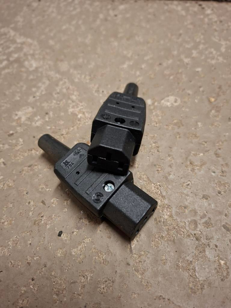 Apparaat stekker C13 stekker- 2,50 per stuk, Nieuw, Ophalen of Verzenden, X, X