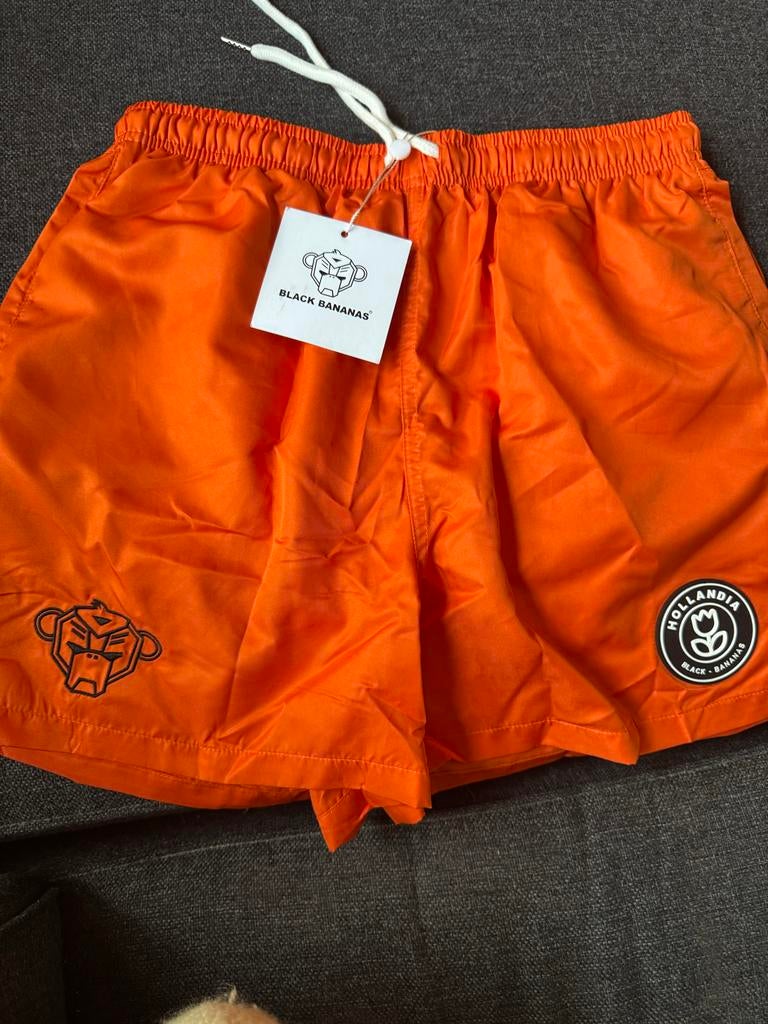 Oranje Black Bananas Zwemshort, Ophalen of Verzenden, Overige maten, Oranje, Zwemshort
